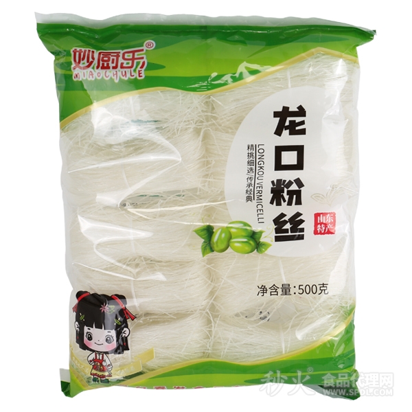 妙廚樂(lè)龍口粉絲500g