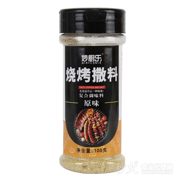 妙厨乐烧烤撒料原味100g