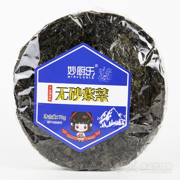 妙厨乐无砂紫菜70g