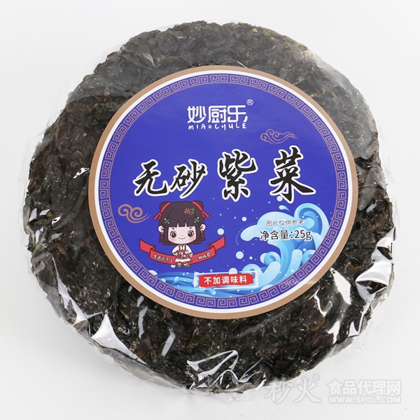 妙厨乐无砂紫菜25g