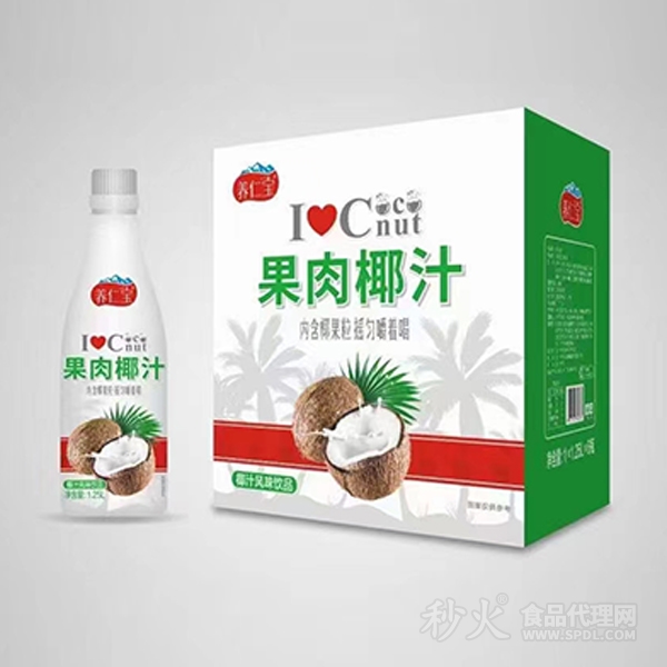 养仁宝果肉椰汁风味饮品1.25L
