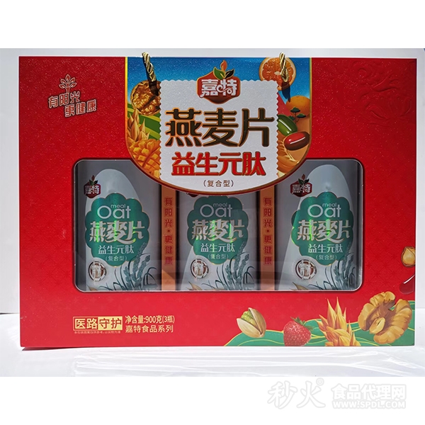 嘉特益生元肽燕麦片900g