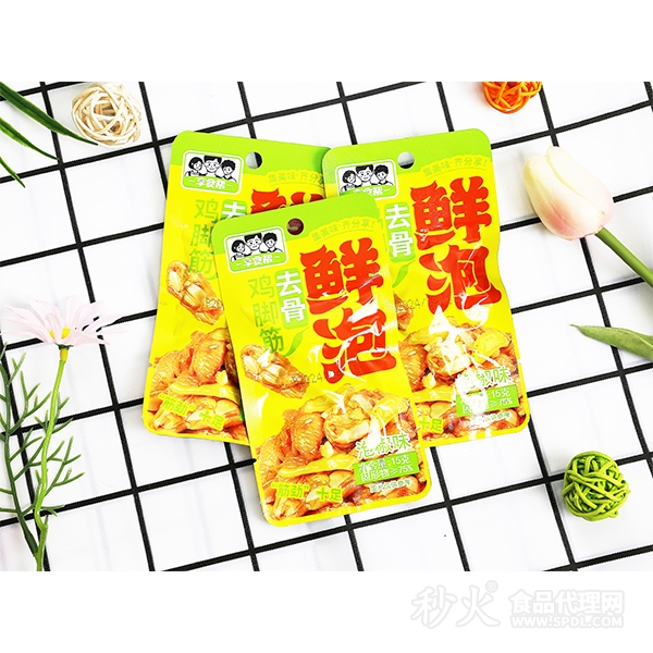 享食帮泡椒味去骨鸡脚筋15g