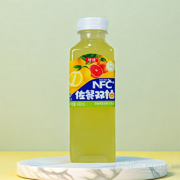 增健NFC佐餐双柚复合果汁饮品480ml