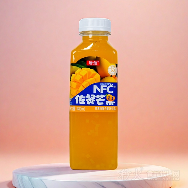 增健NFC佐餐芒果复合果汁饮品480ml