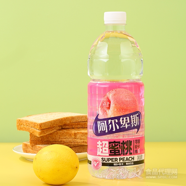 阿尔卑斯超蜜桃果汁饮品1L