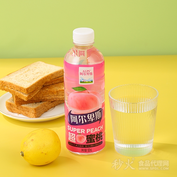 阿尔卑斯超蜜桃果汁饮品500ml