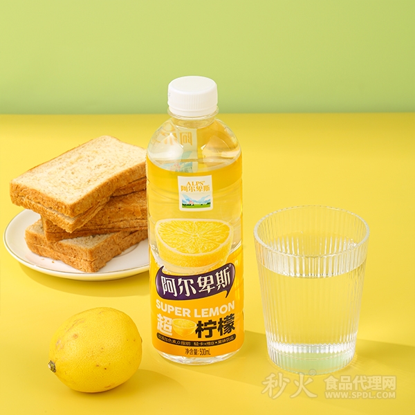 阿尔卑斯超柠檬果汁饮品500ml