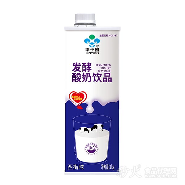 李子园西梅味发酵酸奶饮品1kg