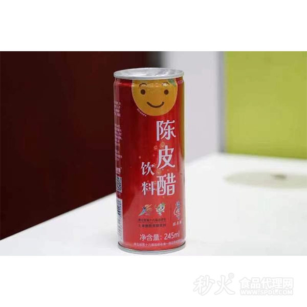 桔子红了土老憨陈皮醋饮料245ml