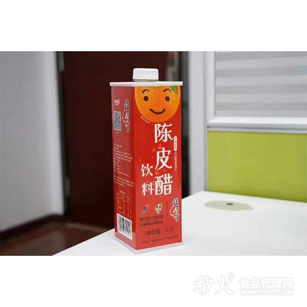 桔子红了土老憨陈皮醋饮料1.5L