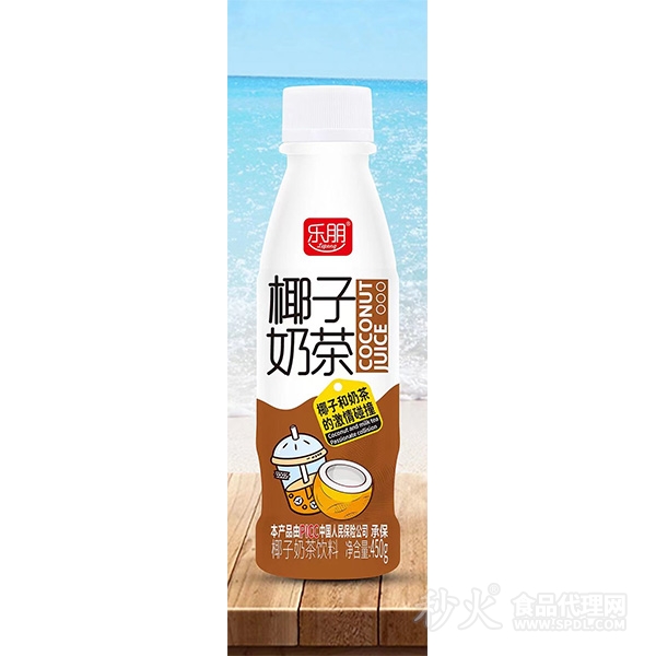 樂(lè)朋椰子奶茶飲料450g