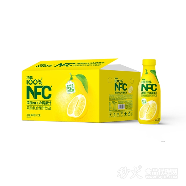 頂甄NFC雙柚復(fù)合果汁飲品460mlx15瓶