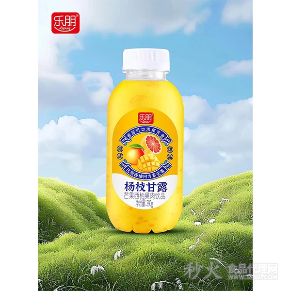 樂(lè)朋楊枝甘露芒果西柚果肉飲品330g