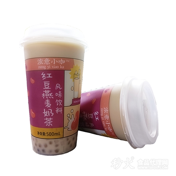 浓意小咖红豆燕麦卖茶风味饮料500ml