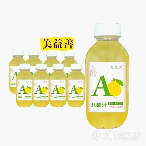 美益善双柚汁风味饮料420ml