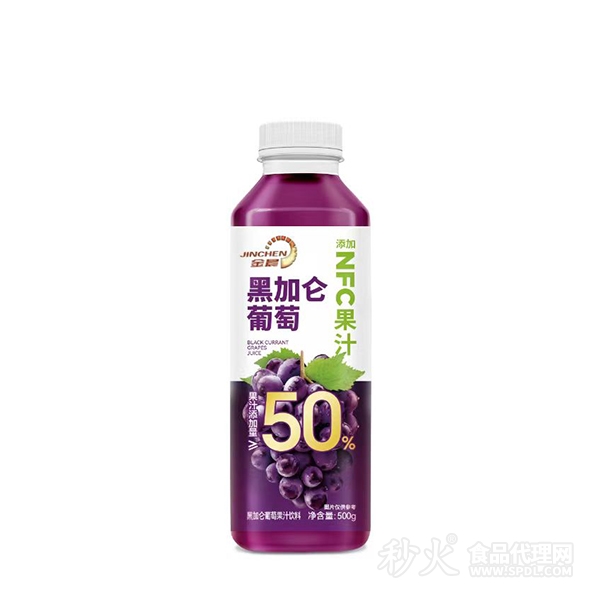 金晨黑加侖葡萄果汁飲料500g