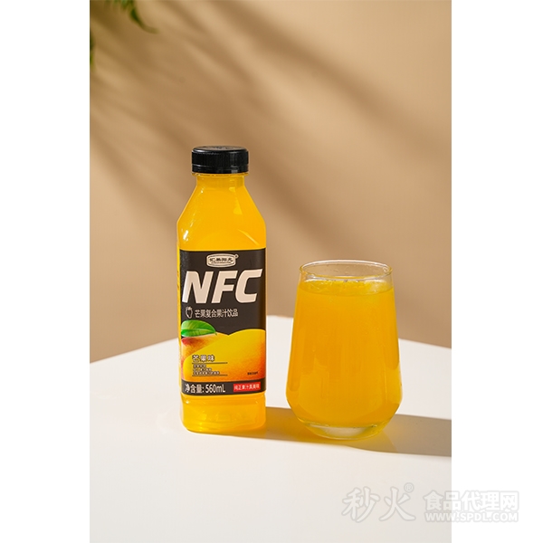 汇果阳光NFC芒果复合果汁饮品560ml