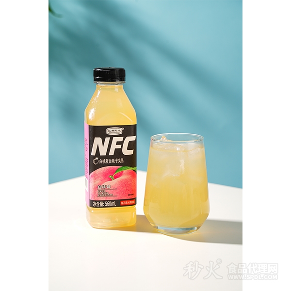 汇果阳光NFC白桃复合果汁饮品560ml