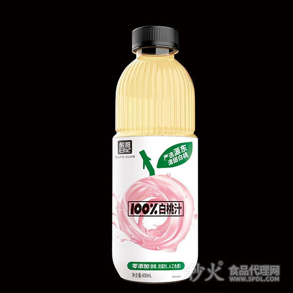 酸甜日记白桃汁600ml