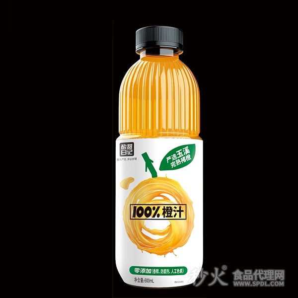 酸甜日记橙汁600ml