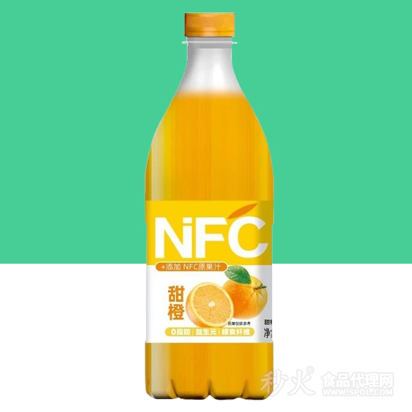 简乐派NFC甜橙复合果汁饮料1.25L