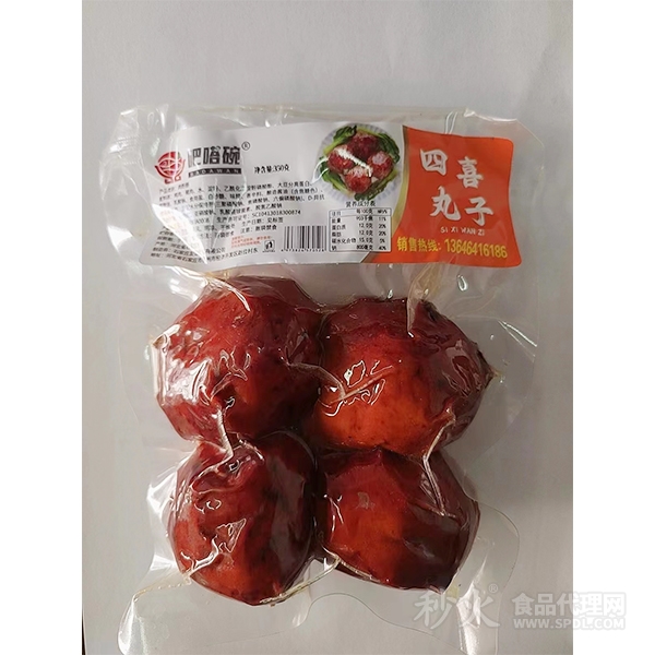 吧嗒碗四喜丸子350g