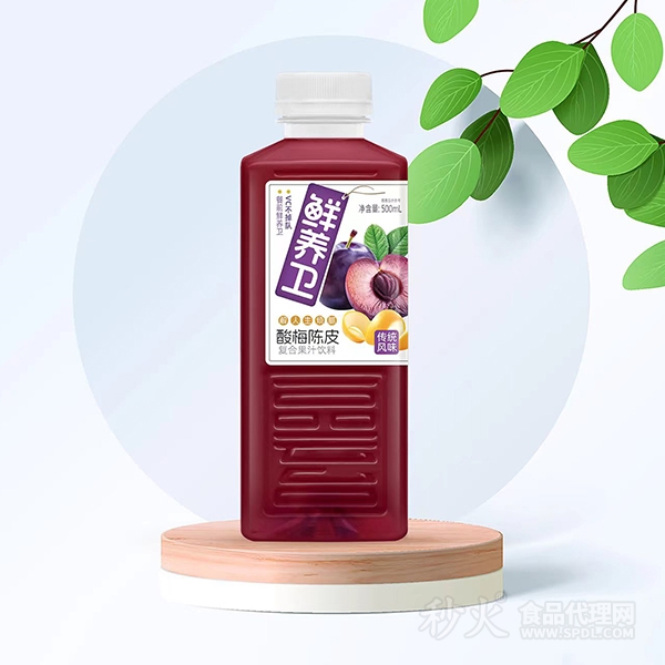 鮮養(yǎng)衛(wèi)酸梅陳皮復(fù)合果汁飲料500ml