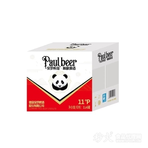 保罗熊猫精酿啤酒1Lx6罐