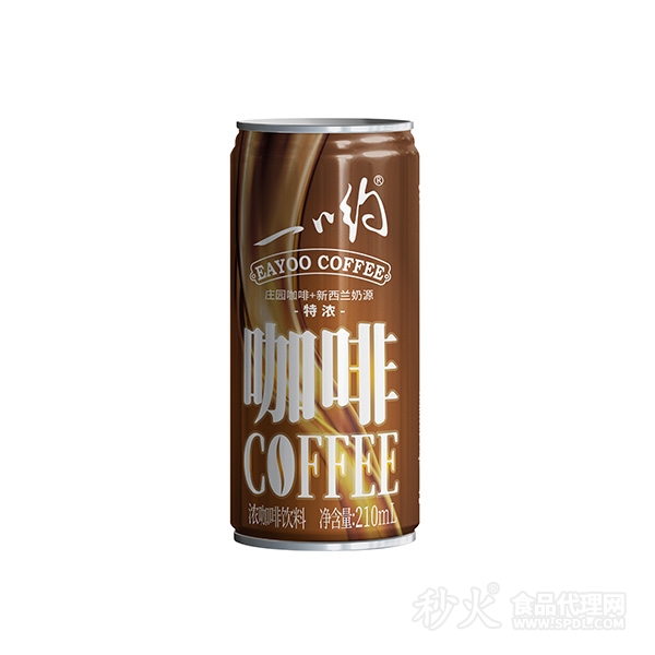 一哟特浓咖啡浓咖啡饮料210ml