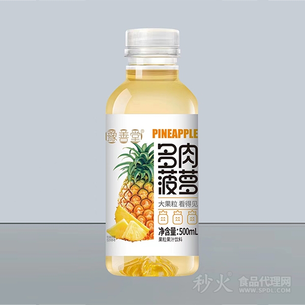 豫善堂多肉菠萝果粒果汁饮料500ml