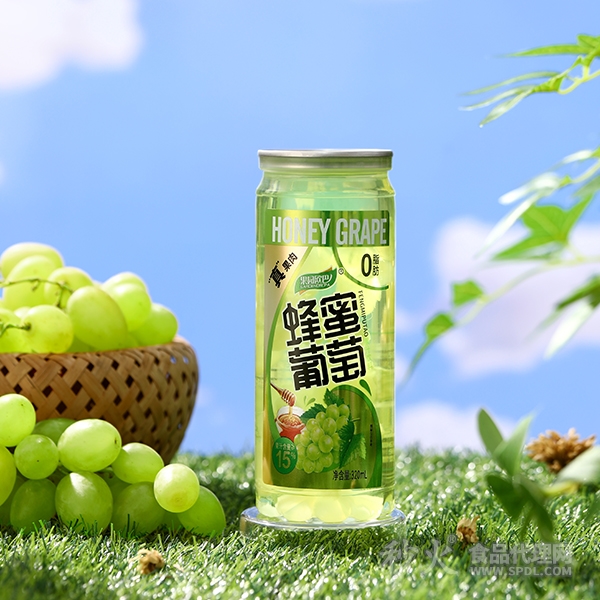 果园欧巴蜂蜜葡萄果汁饮料320ml