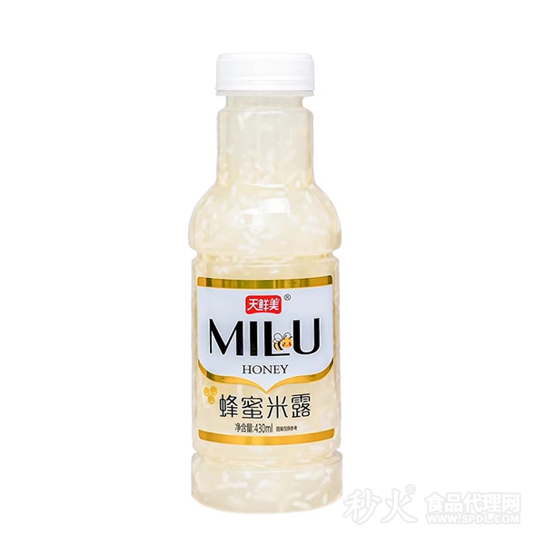 天鲜美蜂蜜米露430ml