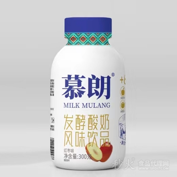 慕朗红枣味发酵酸奶风味饮品300g