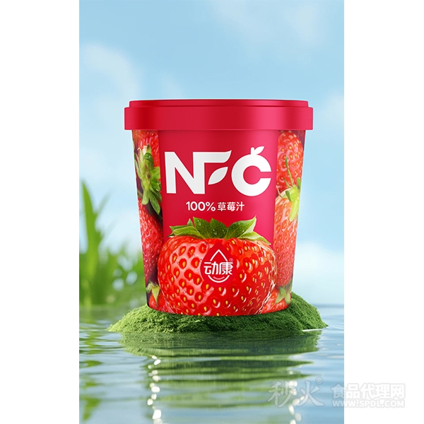 动康NFC草莓汁杯装