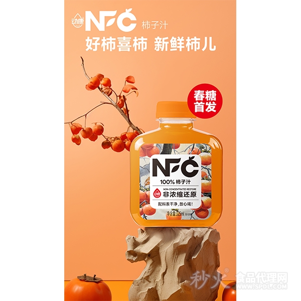 动康NFC柿子汁325ml