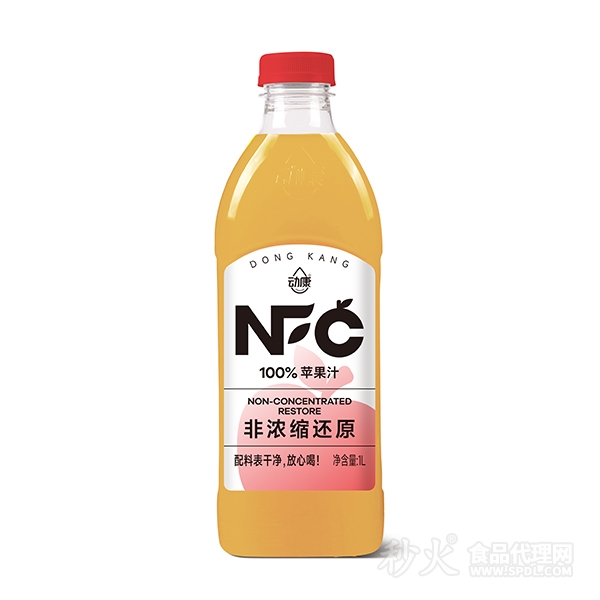 动康NFC苹果汁1L