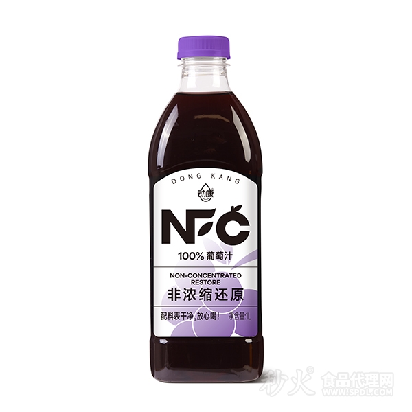 动康NFC葡萄汁1L