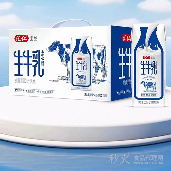 汇仁发酵型酸奶饮品250mlx12盒
