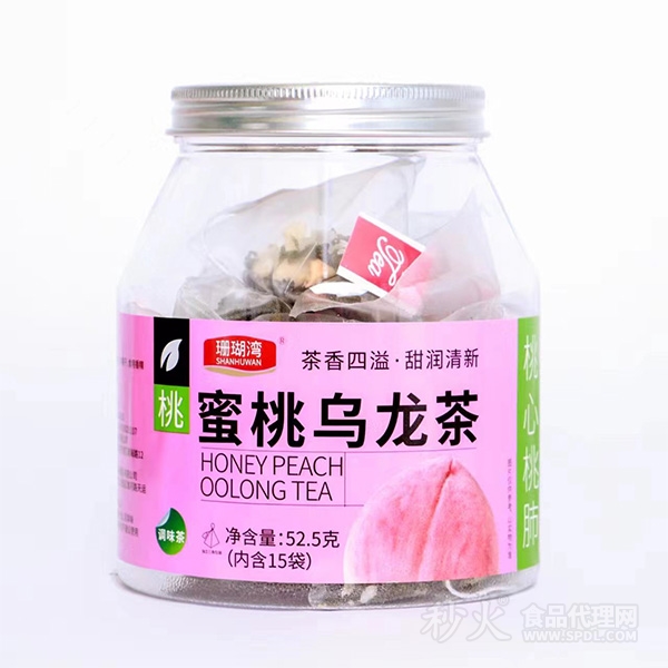 珊瑚湾蜜桃乌龙茶52.5g