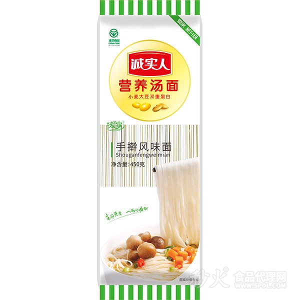 爱家手擀风味面450g