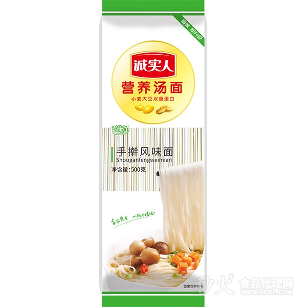 爱家手擀风味面500g