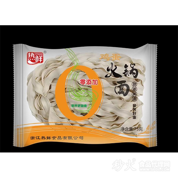 热鲜鸡蛋火锅面75g