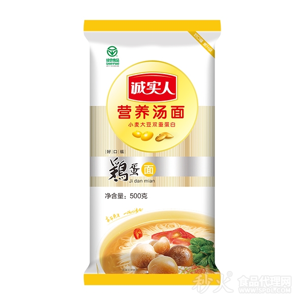 好口福鸡蛋面500g