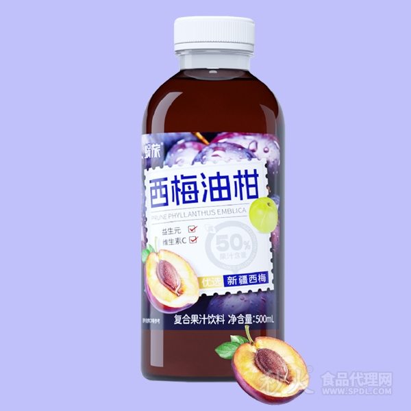 蝸旅西梅油柑復(fù)合果汁飲料500ml