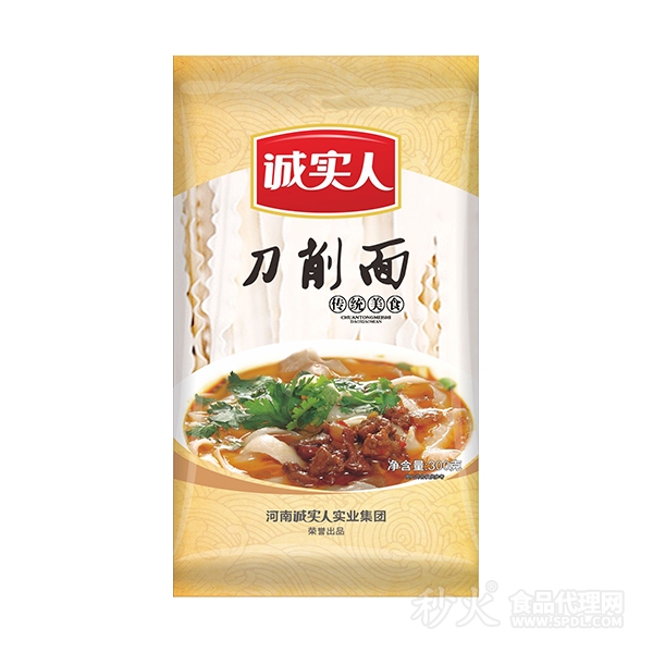 誠實人刀削面300g