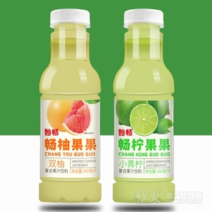 妙畅双柚/小青柠果汁饮料460ml