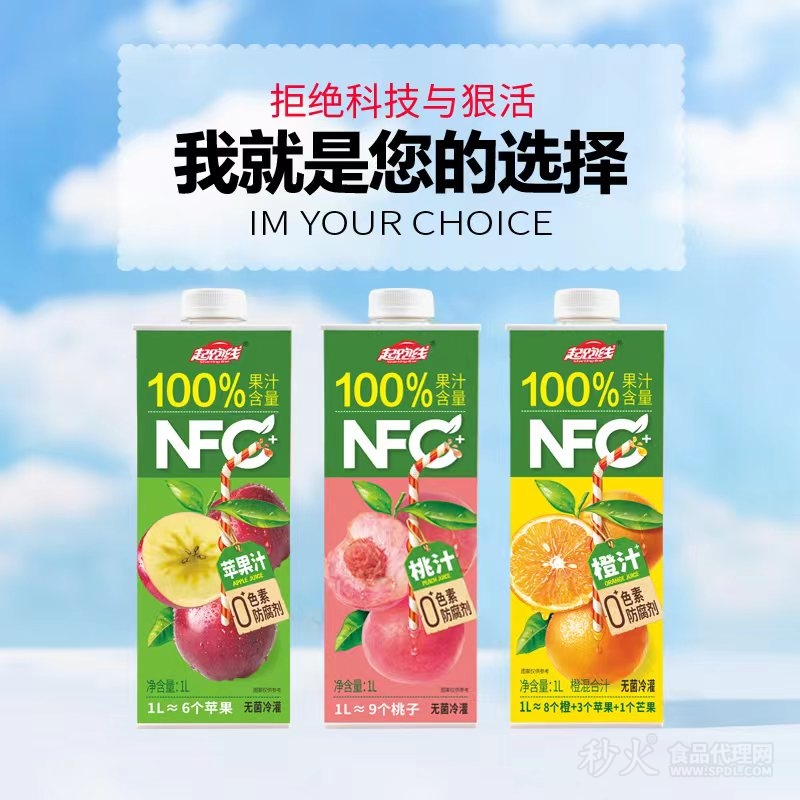 起跑线NFC果汁饮料1L