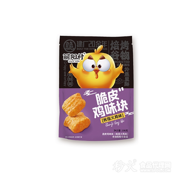 丽阳村脆皮鸡味块吮指火鸡味106g