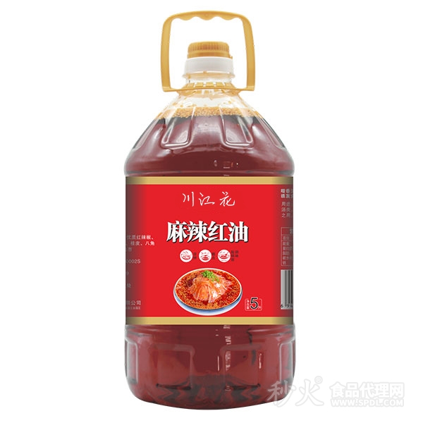 川江花麻辣紅油5L